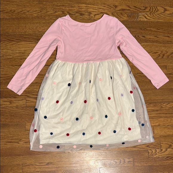 Hanna AnderssonPink and White Polka Dot Kids Dress - Picture 2 of 3